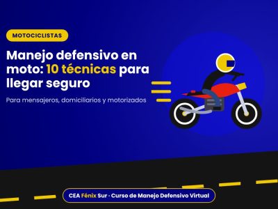 Manejo defensivo en moto: técnicas para motociclistas