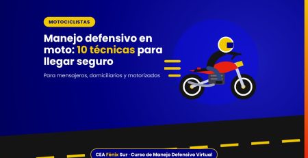 Manejo defensivo en moto: técnicas para motociclistas