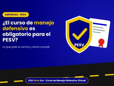 Curso de manejo defensivo para el PESV de empresas