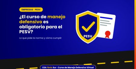 Curso de manejo defensivo para el PESV de empresas
